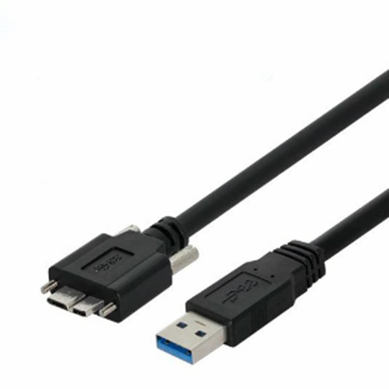 ViViSun USB 3.0ケーブル タイプA オス-マイクロタイプB オス A-MicroB スーパースピードデータ5Gbps転送•同期充電ケーブル 固定可能 ネジ付き