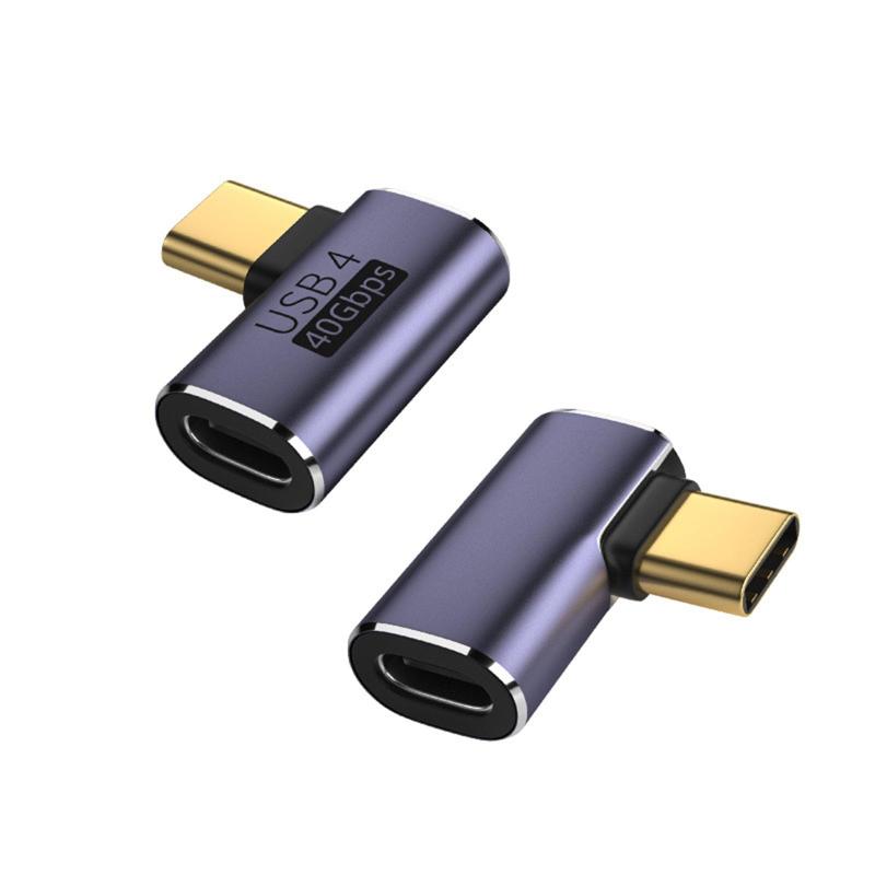 ߤ㤨Type C Ѵ ץ  90 ʤ 40Gbps USB Type C Ĺץ L USB Type C Ѵץ L USB C Ĺץ ®ž100W 5A®8K@60Hz 2ġפβǤʤ742ߤˤʤޤ