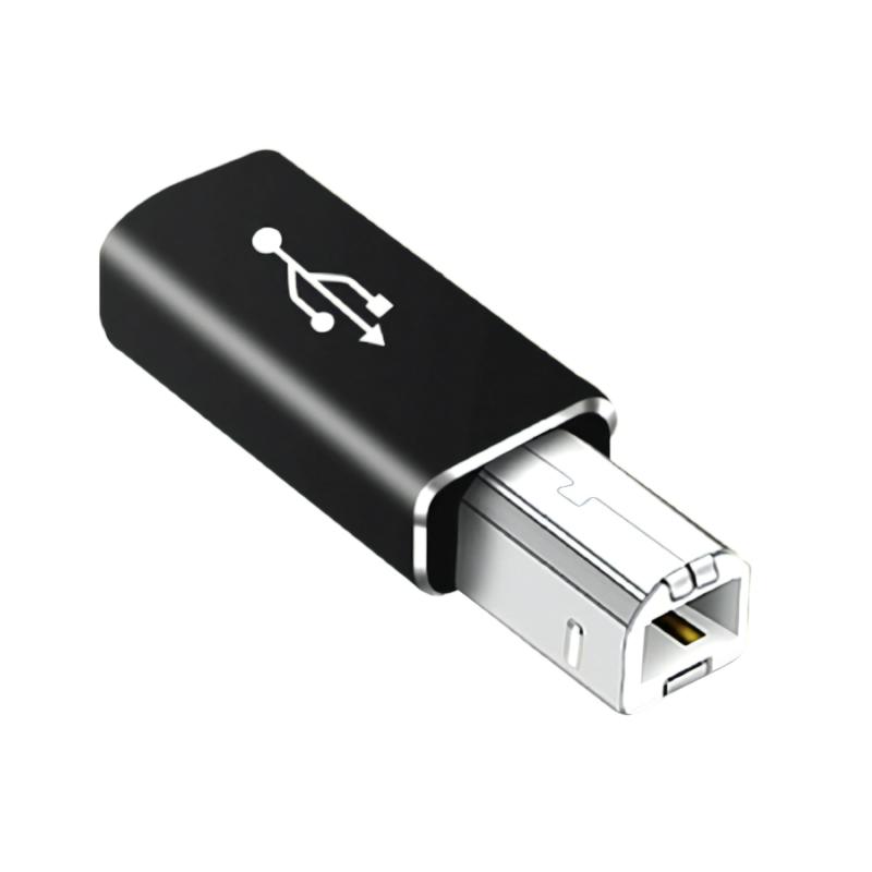 CNCTWO(コネクトツー) USB2.0(B)をUSB3.0(C)へ変換するケーブル USB(B)(オス)-USBTypeC(オス) m