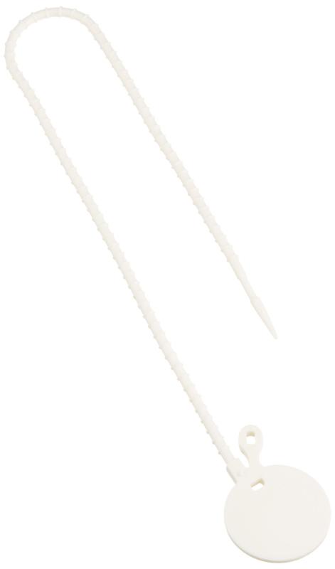 未来 カラーエフ(1袋20枚入) KFY20LW●色:白●直径(mm):20●厚み(mm):1●結束部長さ(mm):200●質量(g):35●本体:プラスチック(S-PVC)