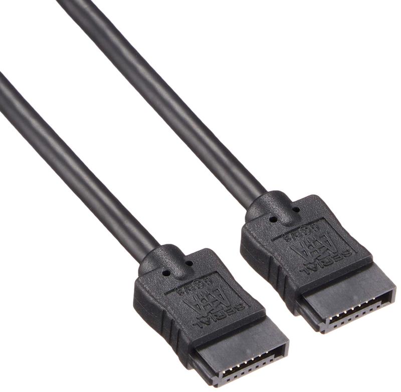 SATAスマートケーブル ストレート ラッチなし シリーズ