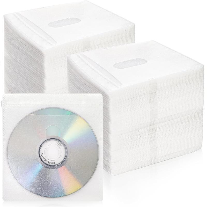 Hopeholic 不織布ケース ブルーレイ CD DVD 対応 100枚入 両面収納