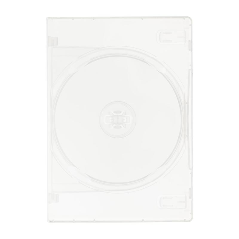 【トレータイプ】 Mロック DVDトールケース 2枚収納 【2個セット】 [SMMB2]