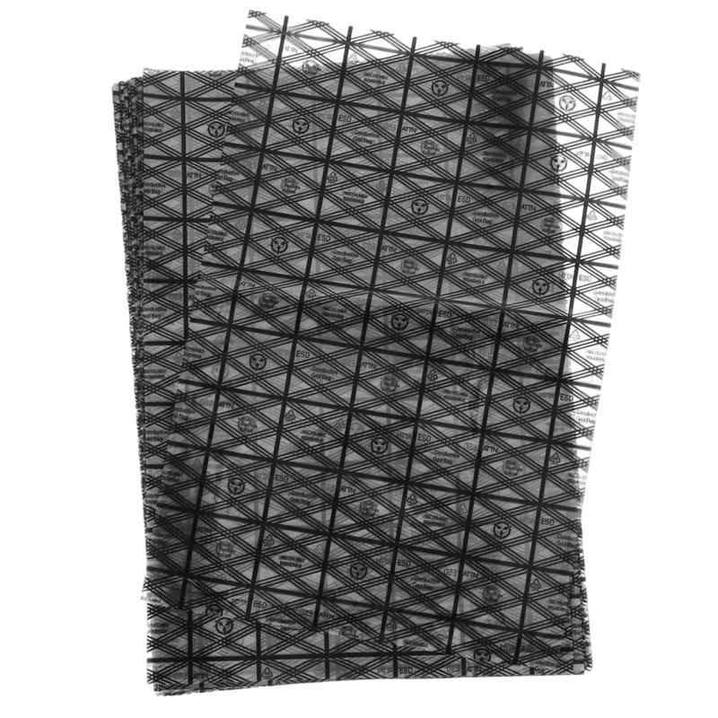 静電防止袋 ESD マザーボード帯電防止袋 シールドバッグ HDD/SSD保管 帯電防止袋 電子部品 基盤バッグ 再利用 無毒PET製 静電気対策袋