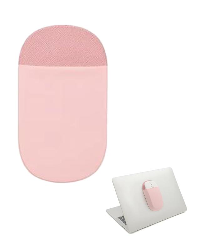 SAKIRABITO マウスケース 収納ポケット マウスバッグ 貼付け 持ち運び ノートパソコン用スリーブ PU