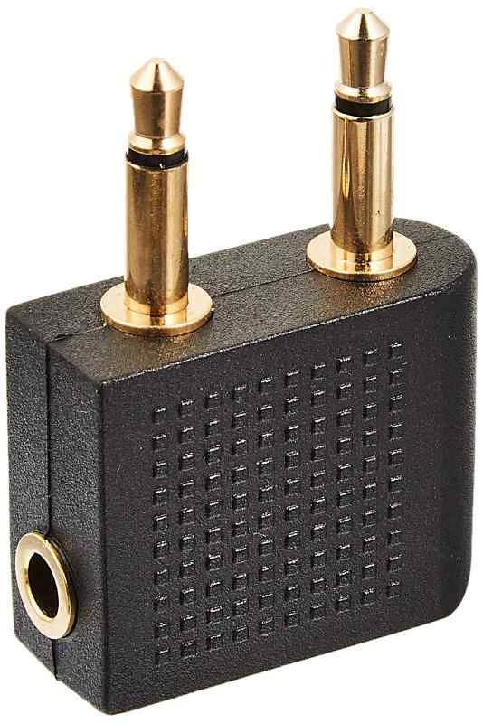 ヤザワコーポレーション ヤザワ 航空機内用変換プラグ TVR11BK ブラック