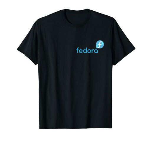 Linux Fedora Tシャツ ブルーのタグラインとロゴ オープンソースOs Tシャツ Linux Fedora Tシャツ ブルーのタグラインとロゴ オープンソースOs Tシャツ