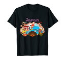 I Love Japan Nature & Culture, Tokyo Japan Graphic Design Tシャツ