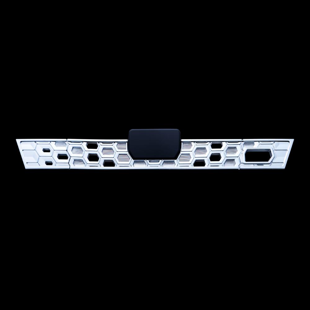 Rakuten - 20キャンター標準 バンパーガーニッシュ 2t ふそう 交換式 クロームメッキ 三分割 510565 510565 510567 ジェットイノウエ製