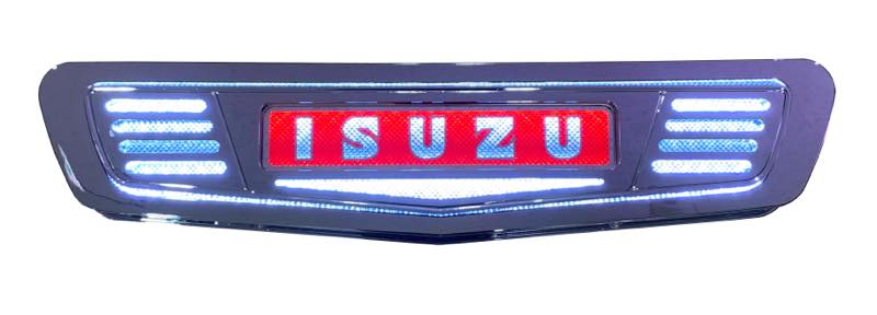 メッキいすゞバスマークアンドンVer.2　【クリア板仕様】