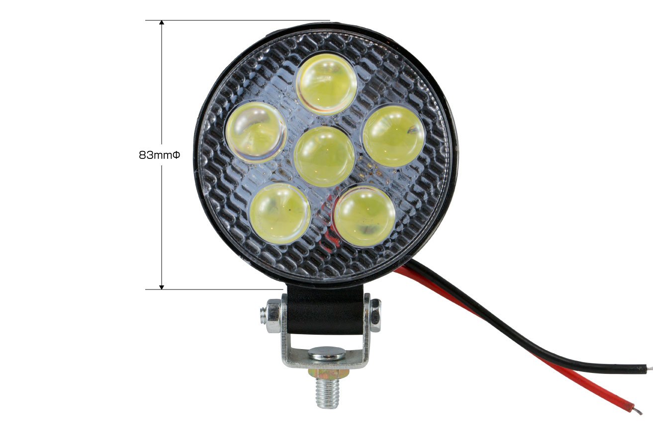 Rakuten - WL−27LEDワークランプ丸型 3インチ