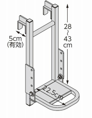 Rakuten - TS-500D　トラックステッパー（昇降あおりステップ）　20cm幅　1段