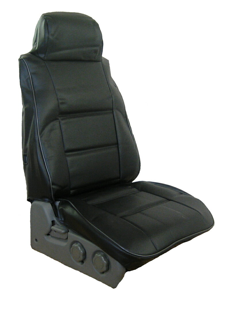 大型用黒豹（ブラックパンサー)シートカバー【運転席】