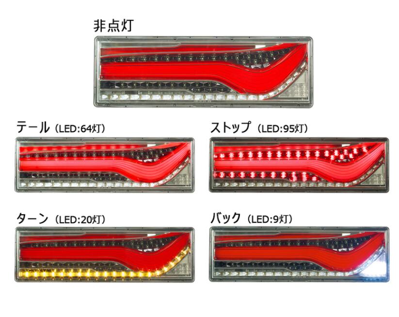 小糸【KOITO】オールLED リアコンビネーションランプ 歌舞伎 L/Rセット