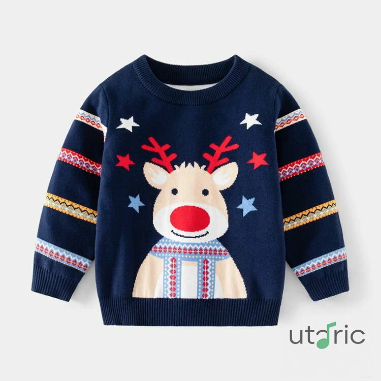 クリスマス セーター キッズ 子供 トナカイ セーター 子供服 クリスマス衣装 男の...