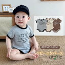 ベビー服 男の子 カバーオール ロンパース 夏 半袖 新生児服 赤ちゃん服 出産祝い 肌着 パジャマ ボディシャツ キッズ 男の子 女の子 Tシャツ 保育園 入...