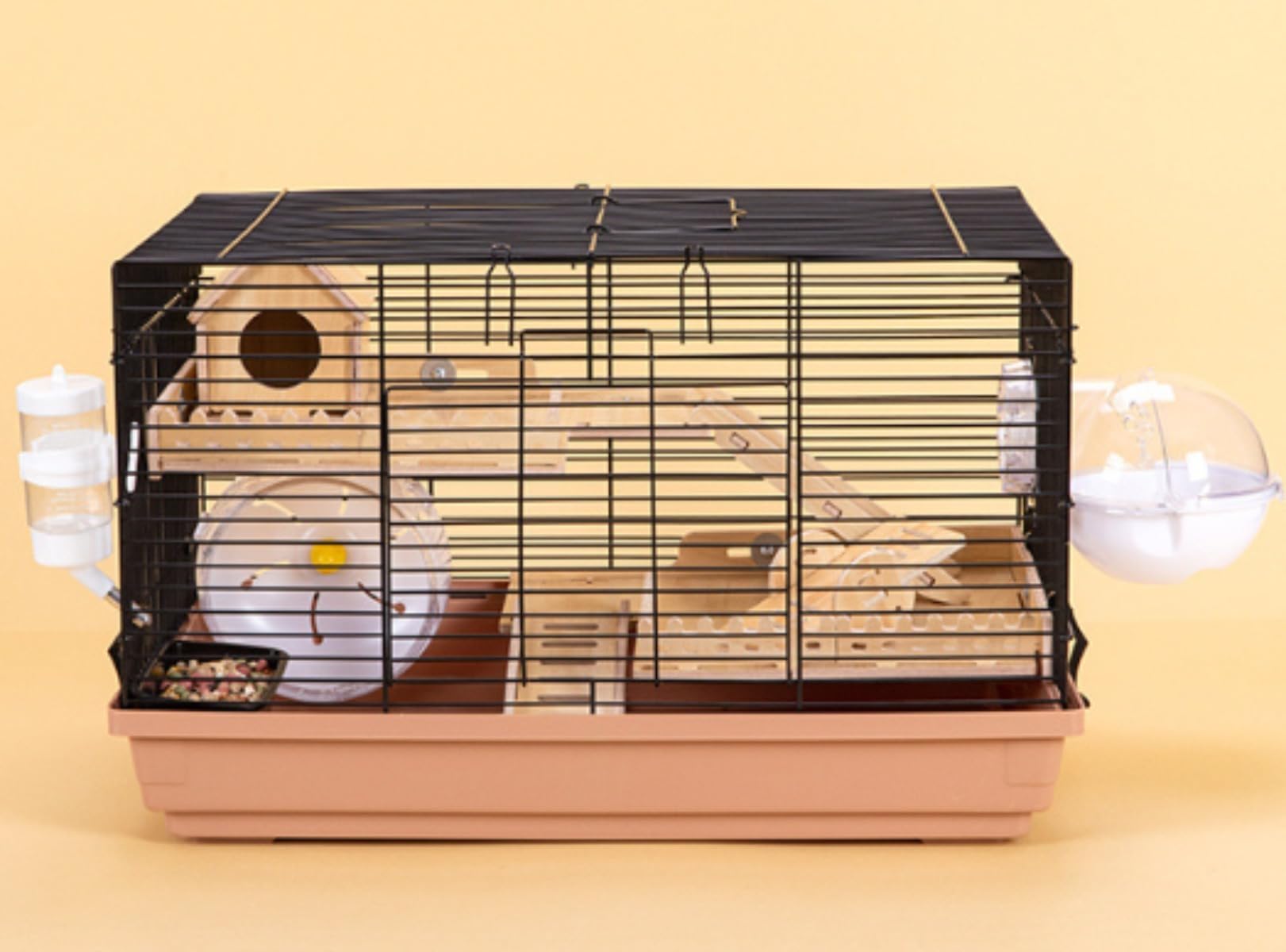 小動物ケージ デグー ケージ お掃除しやすい 通気 持ち運びやすい モルモット うさぎ ハムスター ゴールデンハムスター キンクマ など適用 脱走防止 ロック付き (ブルー) utaric-10033866 utaric サンプル画像3