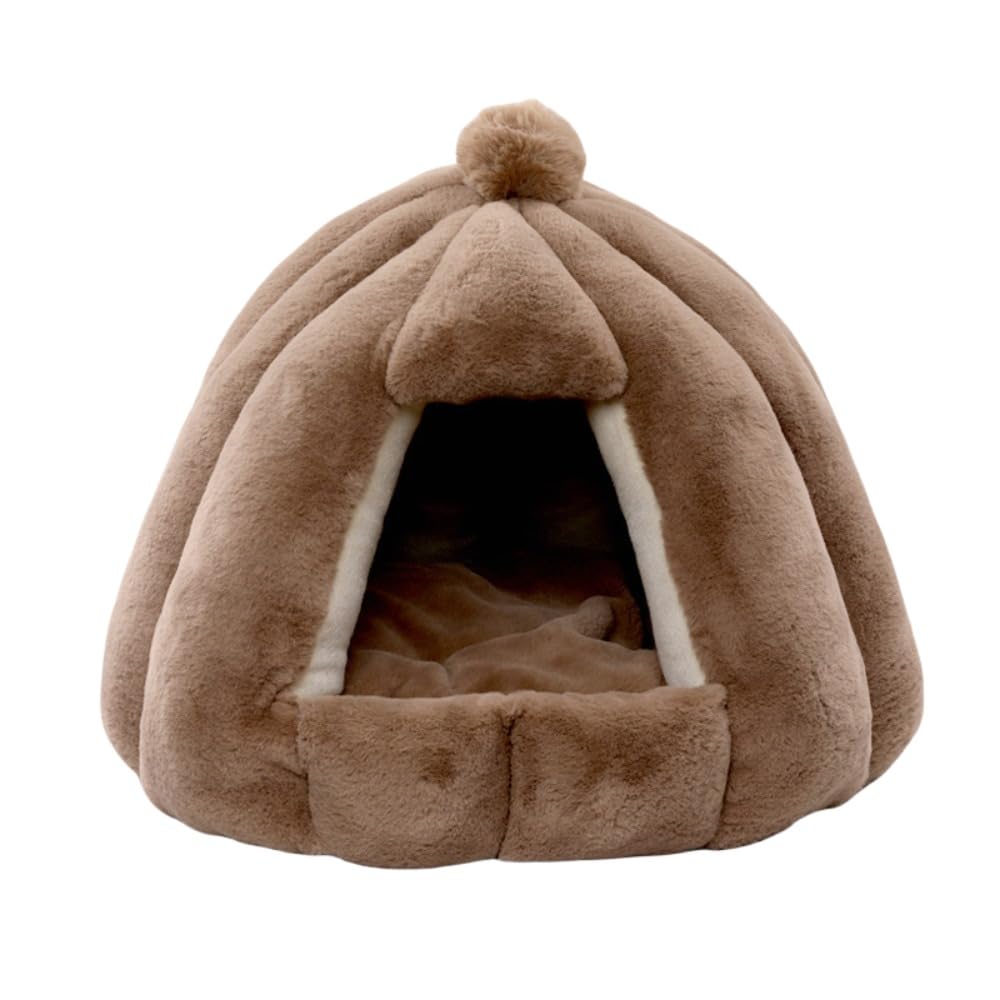 キャットハウス ペットベッド ドーム型 犬 猫 寝袋 キャットハウス キャットハウス クッション ペットマット 断熱防寒 暖か 冬 洗える 猫 犬ベッド ドッグハウス ふわふわ ふわふわ 冬対策 猫用品 犬用品 クッション 猫 洗える もちもち 非スリップ うさ