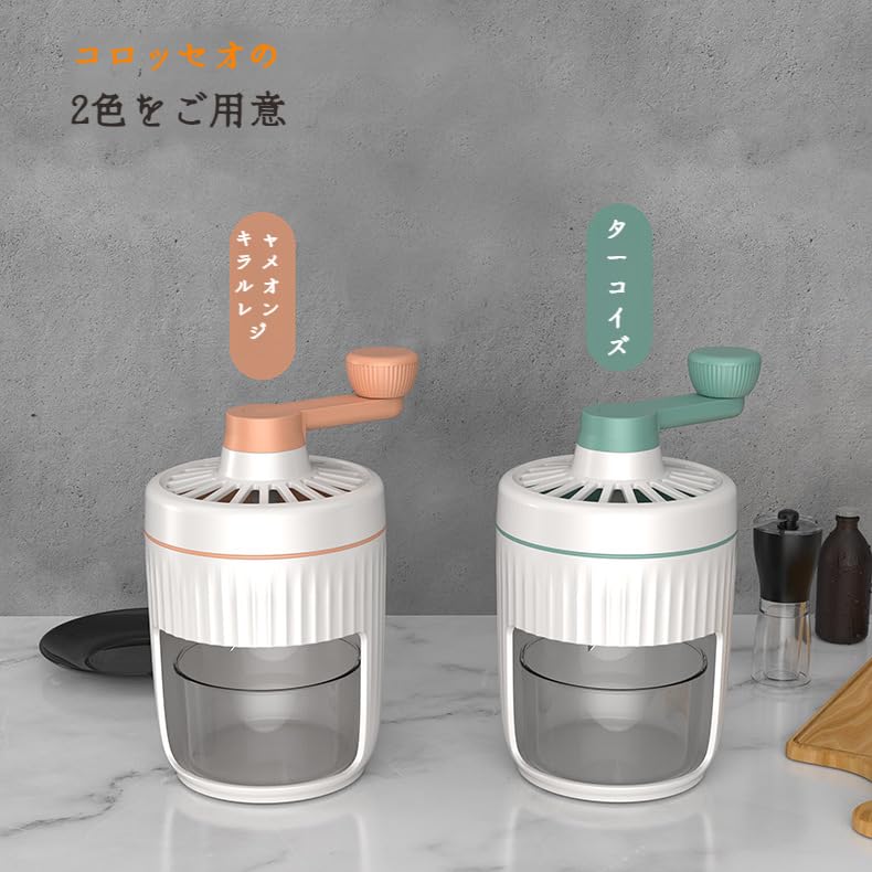 かき氷器 クラッシャー 透明 手動 かき氷器 ふわふわ 製氷機 かき氷機 アイスクラッシャー 氷粉砕機 シャーベット かき氷器 ミキサー かき氷機 家庭用 飲食店 調理器具 氷/ワイン/アイスクリームに対応 utaric-10031663 utaric パッケージ画像