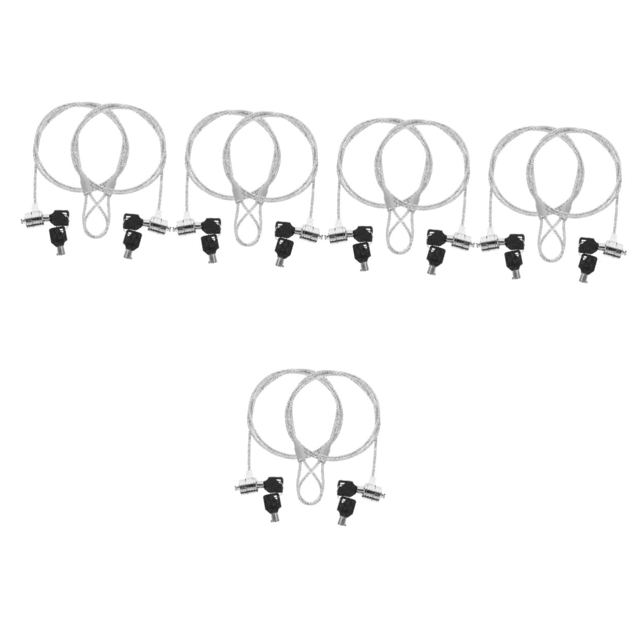 乐天商城 - 10 セット ラップトップ ロック ワイヤー コンピューター アクセサリー ラップトップ ケーブル ロック セキュリティ ケーブル ロック タブレット ロック ラップトップ