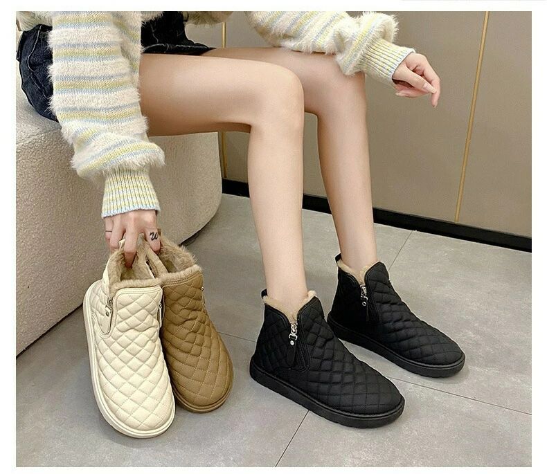 スノーブーツ防寒ブーツ ルームシューズ 冬靴 防寒保温 ショートブーツ カジュアルブーツ アウトドア靴..