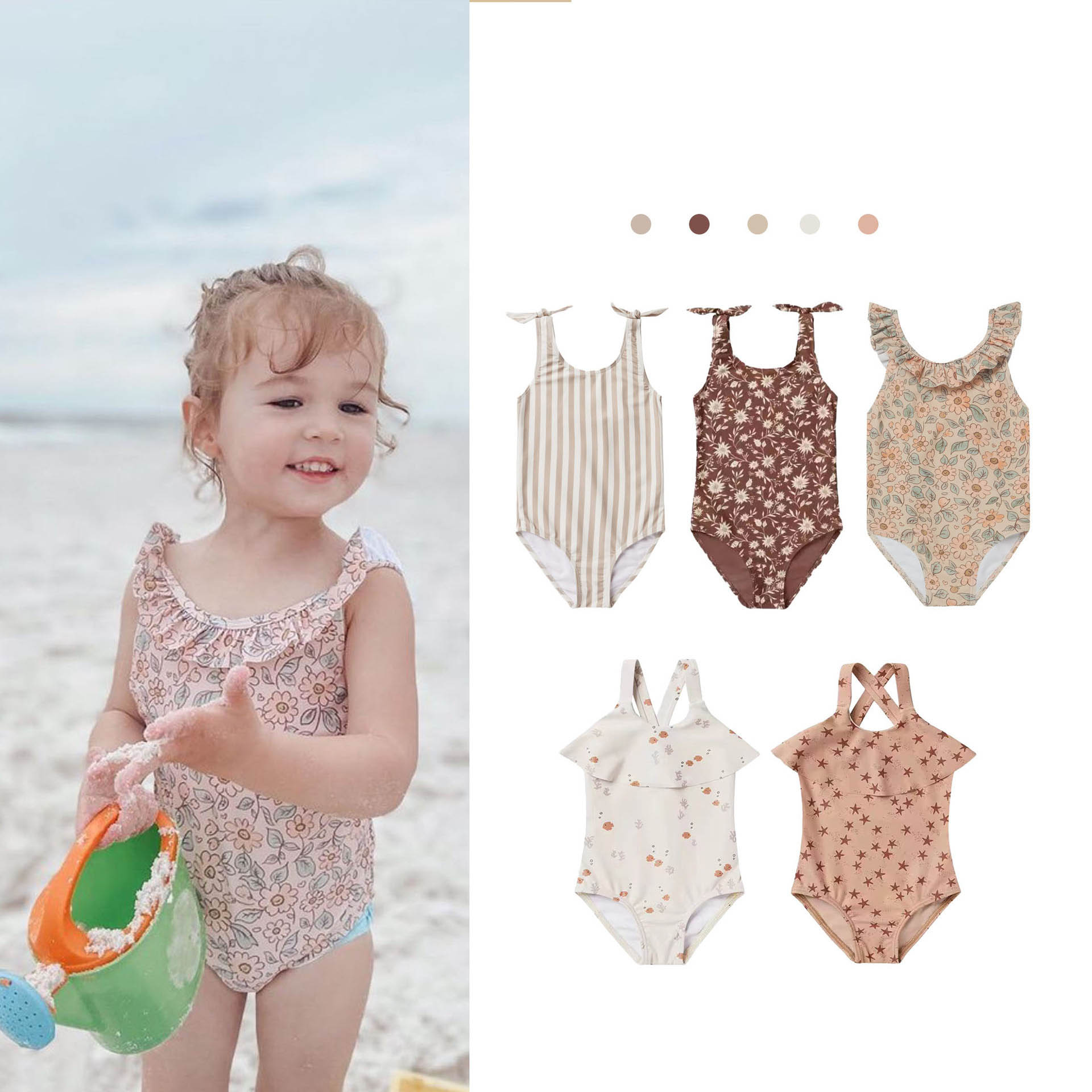 乐天商城 - 送料無料 New Arrival 子供水着 キッズ 子供 オールインワン 水着 ワンピース ジュニア ラッシュガード 水着 女の子 ワンピース 女の子 水着 キッズ 水着 女の子 ガールズ ジュニア キッズ 子供 子ども用 水着 スクール水着 みずぎ 子供水着 楽天海外通販