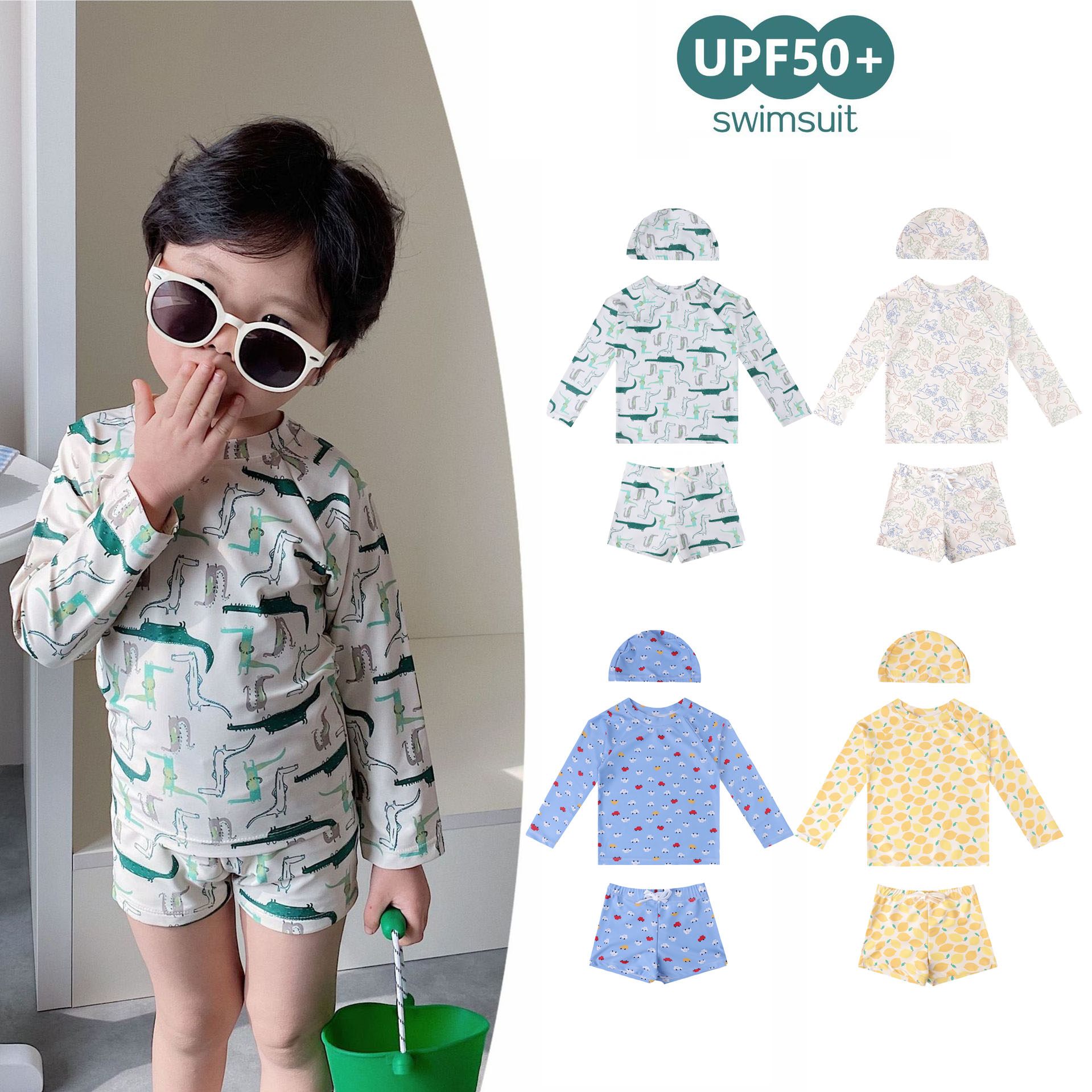 商品説明 商品紹介 キッズ水着 紫外線からお肌を守る！ママも安心でHAPPY 　オシャレに紫外線対策★ 　お子様のデリケートな素肌を 　日焼けからばっちりガード◎ 今しか着られないものを！かわいいプリント柄☆ 　この可愛さはキッズだからこそ！ 　パッと目立ってお友達にも自慢 　しちゃえる・プリントデザイン☆ キュートな水着で素敵な思い出を残そう！ SNS映え間違いなし！！ いいね！がいっぱい 可愛いわが子のキラキラショット☆ 子供といっても、女の子！ 女の子に年齢は関係ありません ですから、お子様が気に入るような、可愛いデザインに仕上げております☆ そして、成長が早い時期なので、出来る限りリーズナブルに。 サイズも取り揃えておりますので、ご安心ください 素材 ポリエステル サイズ 写真通り ※平置き採寸になります。実際のサイズとは+-1~3cm誤差が出る場合がございますので、参考サイズとしてご覧ください。 生産国 中国 注意書き ※輸入品のため、日本語取扱説明書等は付属していません。 ※商品写真は、できる限り現品を再現するように画像処理などの補正を行っておりますが、ご利用のモニターや環境により差異が生じます。予めご了承ください。 ※生地の特性上、多少ニオイがある場合がございますが、日陰干しで数日干していただくか、あるいは数回ご使用していただく間に、 ニオイは気にならなくなります。 ※上記の数値は、実測によるものです。多少の誤差はご容赦ください。 ※仕様は予告なく変更される場合があります。（ご使用に差し支えない程度） その他 ・ご注文後、5営業日以内に配送手続きをいたします。配送作業完了後、5〜9日程度でのお届けとなります。（詳しい納期情報が商品ページにてご確認ください） ・当店でご購入された商品は、原則として、「個人輸入」としての取り扱いになり、中国からお客様のもとへ直送されます。・通関時に関税・輸入消費税が課税される可能性があります。・課税額はご注文時には確定しておらず、通関時に確定しますので、商品の受け取り時に着払いでお支払いください。詳細はこちらご確認下さい。・個人輸入される商品は、全てご注文者自身の「個人使用・個人消費（日本に居住する者に寄贈される物で、当該寄贈を受ける者の個人的な使用に供される場合を含みます。）」が前提となります。第三者への譲渡・転売が法令で禁止されるもの（医薬品、医薬部外品、化粧品等を含みますが、これに限られません。）もございますのでご注意下さい。・一部商品は国内の提携先倉庫から配送されます。・国内配送の商品は国内でのお買い物と同じく消費税が発生いたします。関税はかかりません。商品説明 商品紹介 キッズ水着 紫外線からお肌を守る！ママも安心でHAPPY 　オシャレに紫外線対策★ 　お子様のデリケートな素肌を 　日焼けからばっちりガード◎ 今しか着られないものを！かわいいプリント柄☆ 　この可愛さはキッズだからこそ！ 　パッと目立ってお友達にも自慢 　しちゃえる・プリントデザイン☆ キュートな水着で素敵な思い出を残そう！ SNS映え間違いなし！！ いいね！がいっぱい 可愛いわが子のキラキラショット☆ 子供といっても、女の子！ 女の子に年齢は関係ありません ですから、お子様が気に入るような、可愛いデザインに仕上げております☆ そして、成長が早い時期なので、出来る限りリーズナブルに。 サイズも取り揃えておりますので、ご安心ください 素材 ポリエステル サイズ 写真通り ※平置き採寸になります。実際のサイズとは+-1~3cm誤差が出る場合がございますので、参考サイズとしてご覧ください。 生産国 中国 注意書き ※輸入品のため、日本語取扱説明書等は付属していません。 ※商品写真は、できる限り現品を再現するように画像処理などの補正を行っておりますが、ご利用のモニターや環境により差異が生じます。予めご了承ください。 ※生地の特性上、多少ニオイがある場合がございますが、日陰干しで数日干していただくか、あるいは数回ご使用していただく間に、 ニオイは気にならなくなります。 ※上記の数値は、実測によるものです。多少の誤差はご容赦ください。 ※仕様は予告なく変更される場合があります。（ご使用に差し支えない程度） その他 ・ご注文後、5営業日以内に配送手続きをいたします。配送作業完了後、5〜9日程度でのお届けとなります。（詳しい納期情報が商品ページにてご確認ください） ・当店でご購入された商品は、原則として、「個人輸入」としての取り扱いになり、中国からお客様のもとへ直送されます。・通関時に関税・輸入消費税が課税される可能性があります。・課税額はご注文時には確定しておらず、通関時に確定しますので、商品の受け取り時に着払いでお支払いください。詳細はこちらご確認下さい。・個人輸入される商品は、全てご注文者自身の「個人使用・個人消費（日本に居住する者に寄贈される物で、当該寄贈を受ける者の個人的な使用に供される場合を含みます。）」が前提となります。第三者への譲渡・転売が法令で禁止されるもの（医薬品、医薬部外品、化粧品等を含みますが、これに限られません。）もございますのでご注意下さい。・一部商品は国内の提携先倉庫から配送されます。・国内配送の商品は国内でのお買い物と同じく消費税が発生いたします。関税はかかりません。