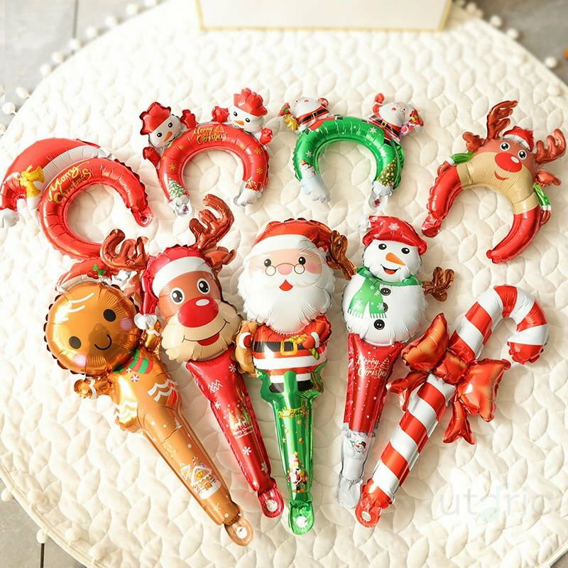 クリスマス飾り オーナメント 全11種類 バルーン 風船 デコレーション 飾り付け Xmas パーティー ウェルカムスペース 卒業パーティー イベント 結婚式 前撮り 飾り付け おしゃれ インスタ映え 造花 花屋 生け花 店舗装飾