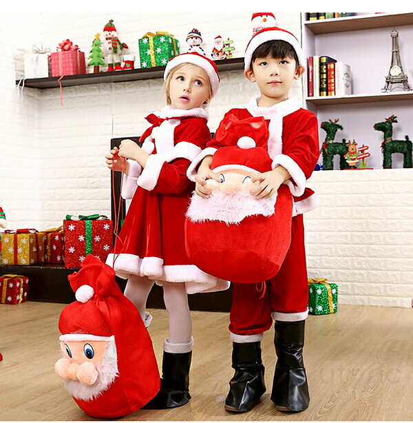 utaricの一部短納期 サンタ コスプレ衣装 サンタ キッズ 女の子 男の子 ポンチョ コート ワンピース 上下セット ケープ 子供 サンタ コスチューム 子供服 サンタクロース 帽子付き クリスマス 衣装 キッズ 赤ちゃん ベビー服 着ぐるみ ポンチョコート 送料無料｜アングル3
