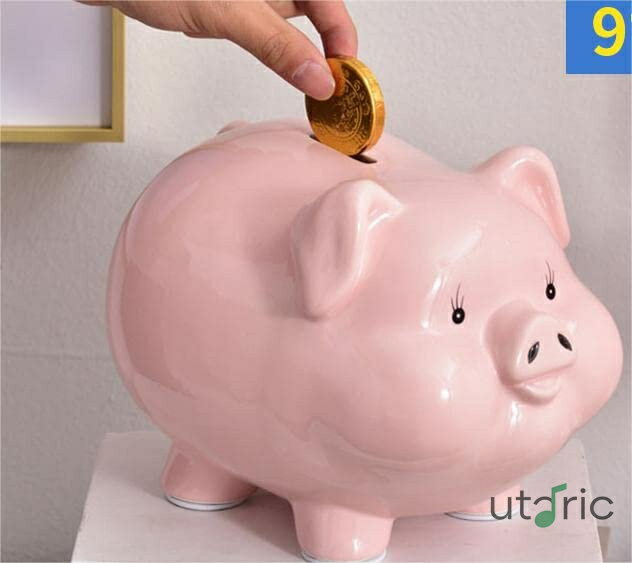 セラミック貯金箱子供の創造的なギ