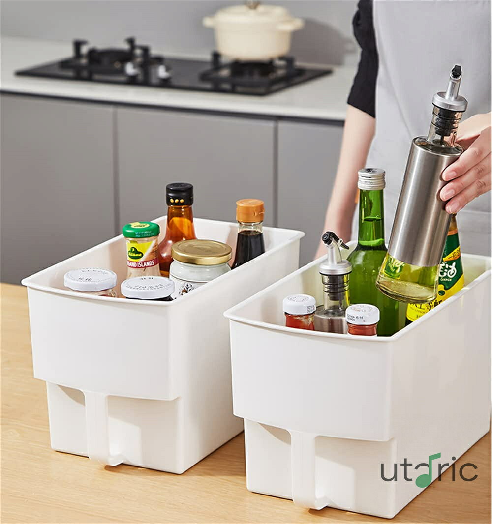 キッチン持ち手付きプラスチック重