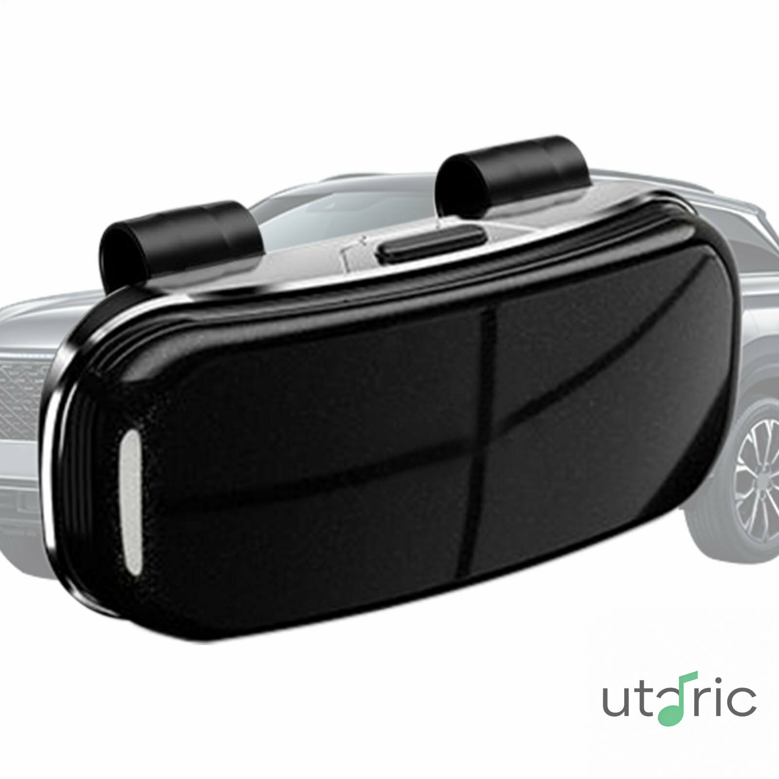 [] 車用サングラスホルダー サンバイザー用 サンバイザーオーガナイザー | ドライブ トラック 通勤 SUV..