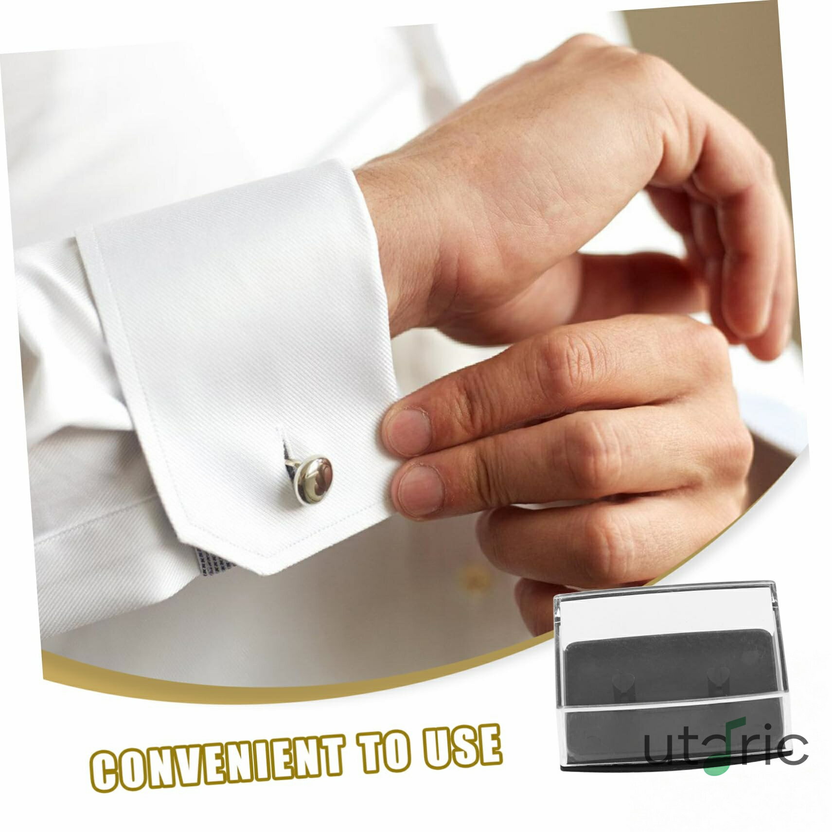 Rakuten - 2個 ボックス カフスボタン ボックス カフスボタン 収納ボックス ディスプレイケース ボックス ジュエリーボックス カフスボタン ショーケース バッジホルダー カフスボタン ショーケース プラスチック タイクリップケース カフスボタン クリアケース