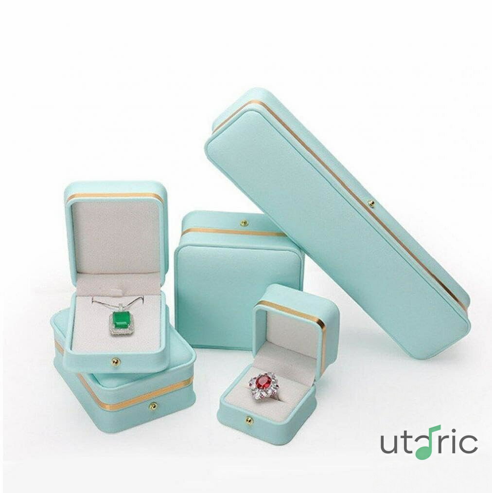 ジュエリーボックス Pu ペンダント ネックレス用 イヤリング用 ギフトボックス リングボックス パッケ..