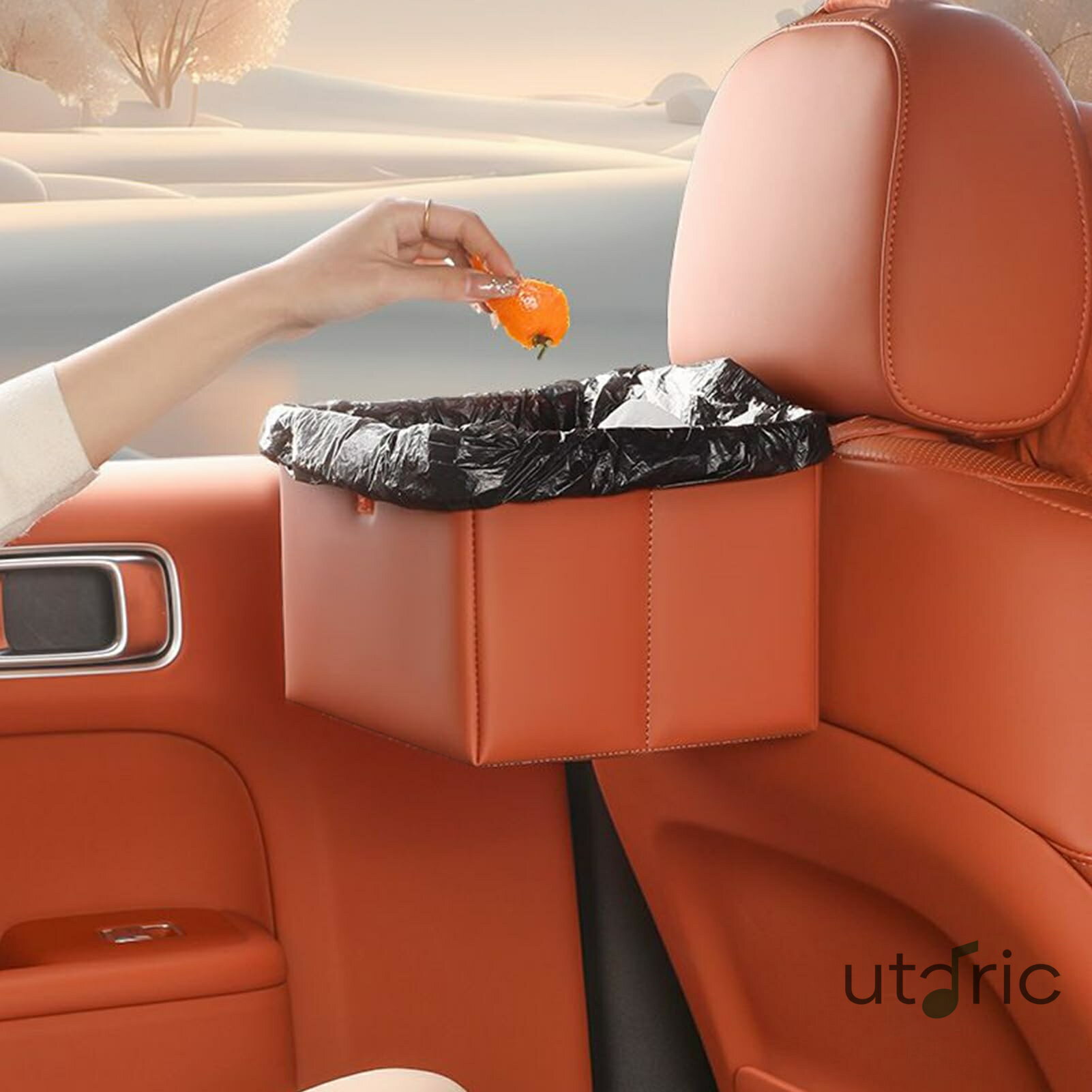 カーゴミ箱 - 折りたたみ式 車載 ゴミ箱 収納ボックス - 漏れ防止 車両アクセサリー 収納オーガナイザ..