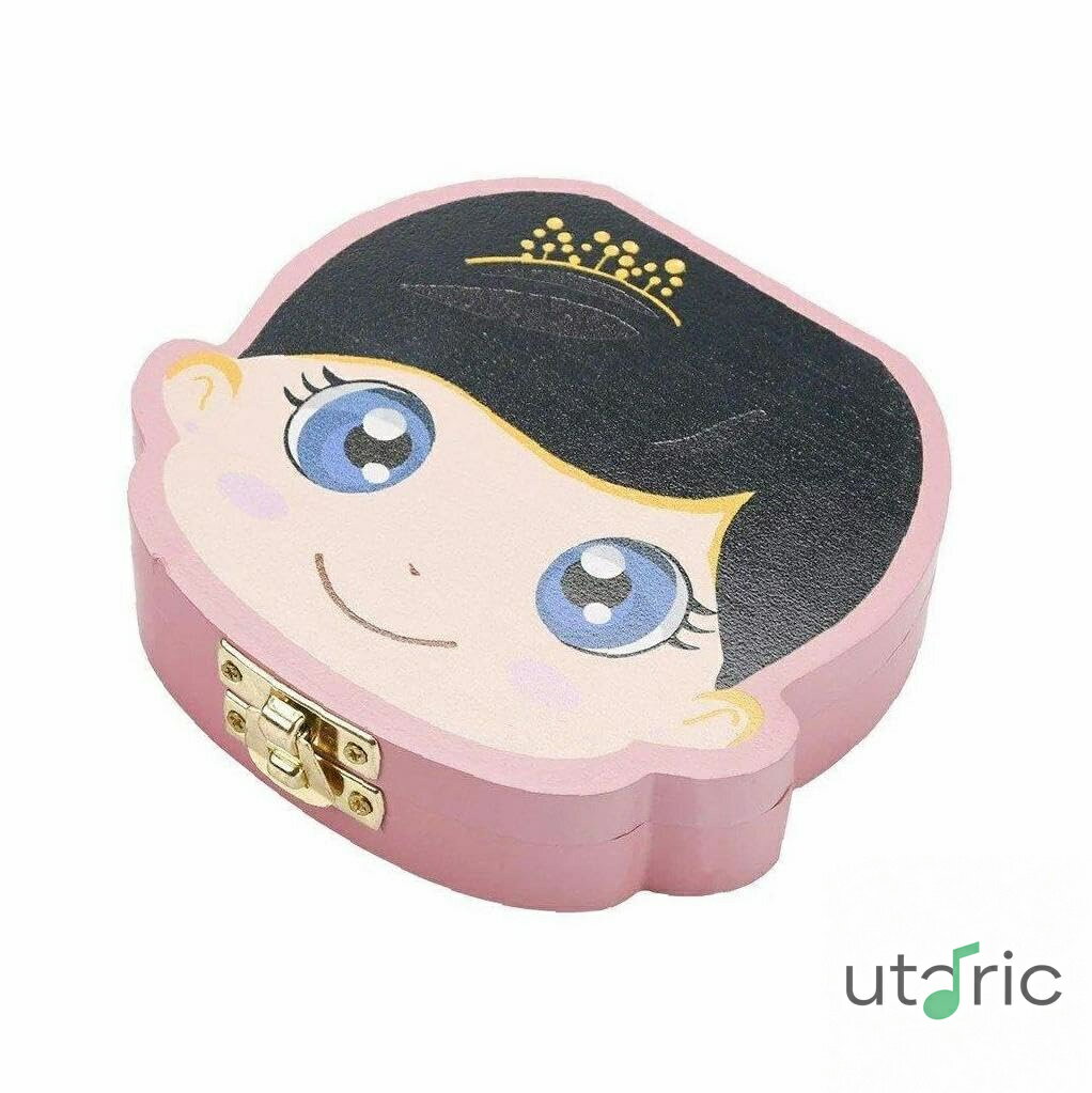 かわいい 乳歯ケース 乳歯保存ボックス 歯ボックス 保存 オーガナイザー 木製 歯の記念品ボックス 歯オ..