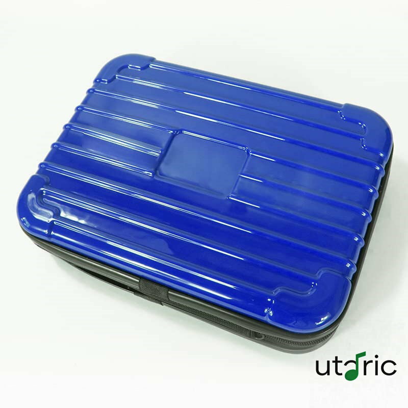 Rakuten - バッグ シザーバッグ シザーケース 美容師 理容師収納ケース ブラウン ヒゲトリマー理髪工具収納袋、ヘアサロン理髪店レトロオイルヘッド電気バッパ、ツールボックス、携帯用鋏バッグヘアスタイリストシザーホルダーポーチケース (ブルー)