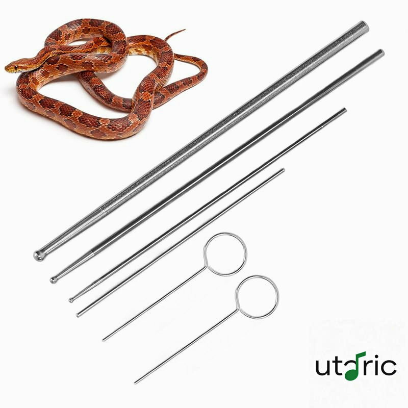 爬虫類 ジェンダー プローブ 飼育 ポータブルプローブキット ヘビ用 ヘビプローブキット 抗爬虫類 ヘビ雌雄鑑別プローブ用収納ボックス付き 爬虫類 ヘビ セックスプローブ