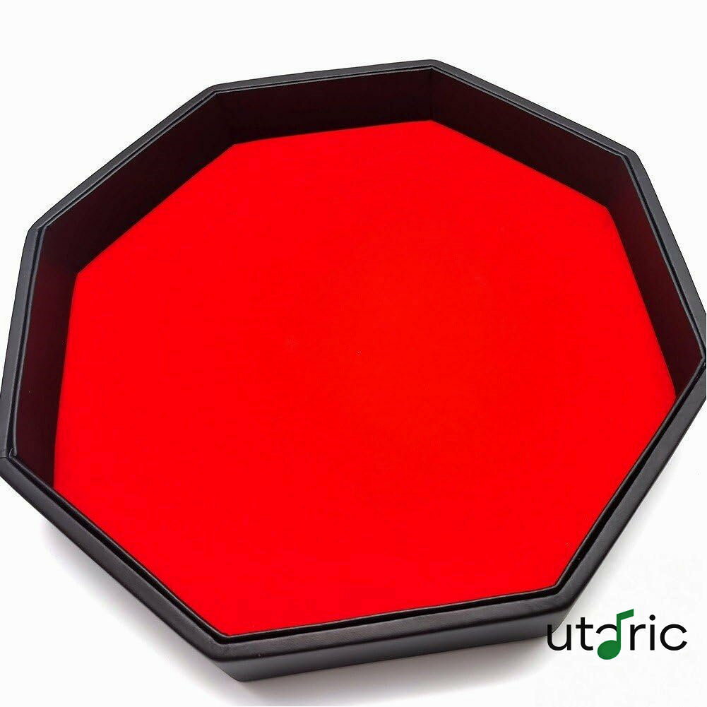 ダイストレイ 八角形 ローリング ダイス収納トレイ ダイスホルダー ダイスボックス Rpgやdnd/d&dなど ..