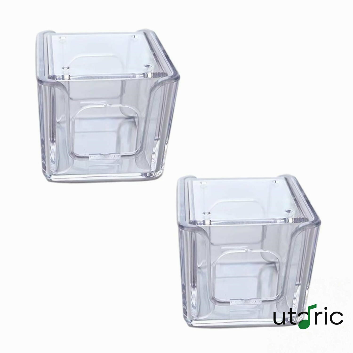 당구 분필 수납 박스 분필 수납 홀더 [2 개들이] 아크릴 투명 사각형 큐브 보호 상자 정사각형 작은 휴대용 내구성 한눈에 알 수 당구 액세서리 분필 수납 박스