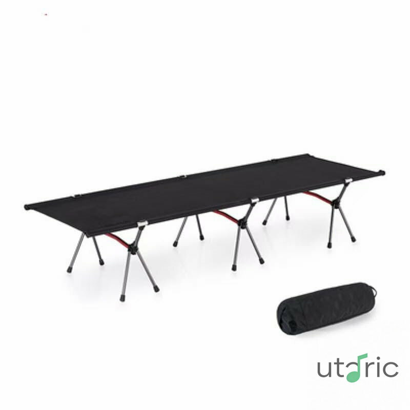 Rakuten - アウトドアベッドキャンプベッド2 WAYS（約）w 191 cm*H 19 cm/38 cm（2段）*D 67 cm折りたたみベッド軽量耐荷重150 kg簡易ベッドコンパクト防水透湿防災収納ボックス付き