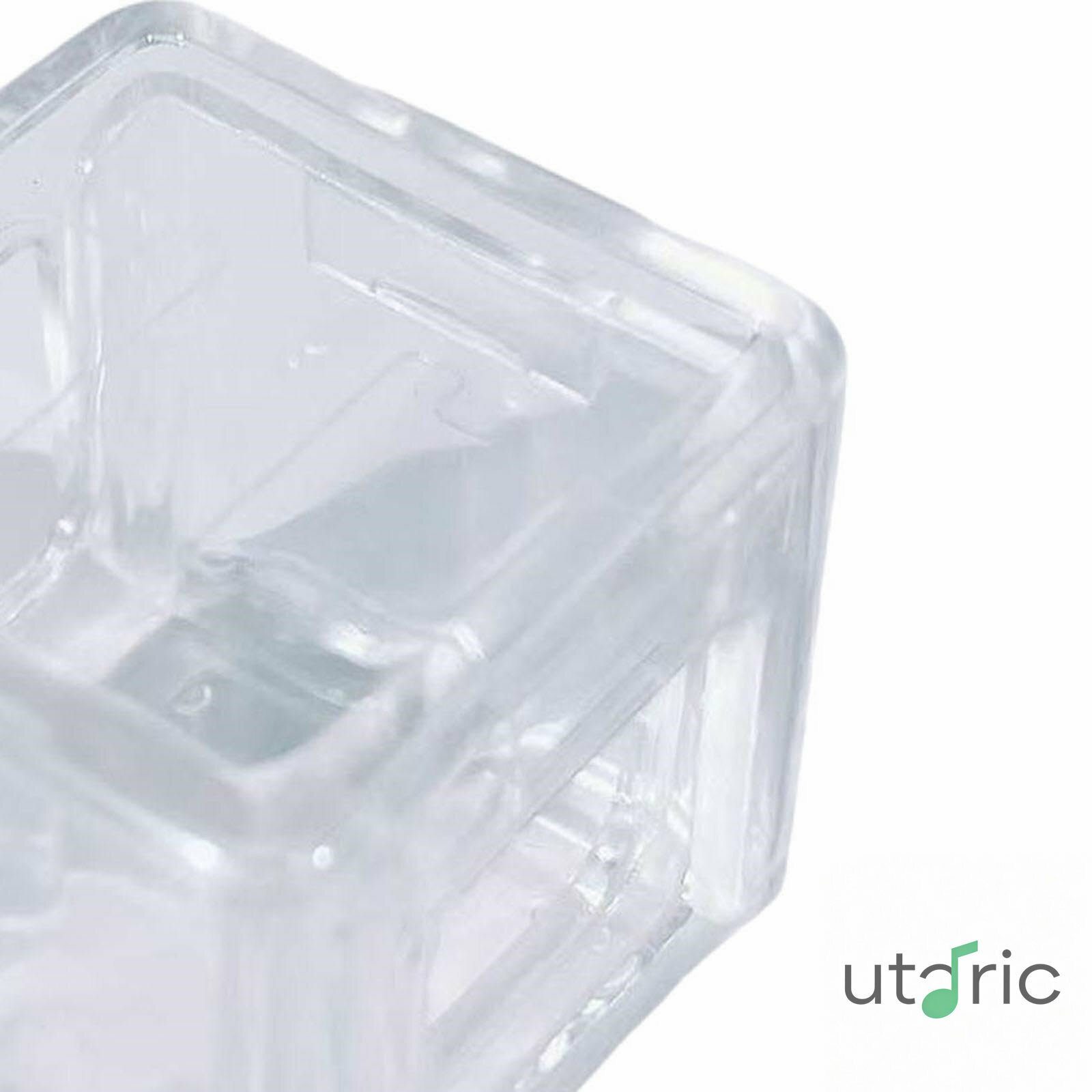 Rakuten - キューブ透明ビリヤードボックスコンパクト省スペース軽量プールキューメンテナンス用20x20x20mmアクセサリーコンテナ