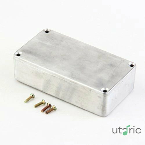 3ピース 1ピース スタイル アルミニウム ストンプボックス エフェクトペダル 1590 エンクロージャー ギター用