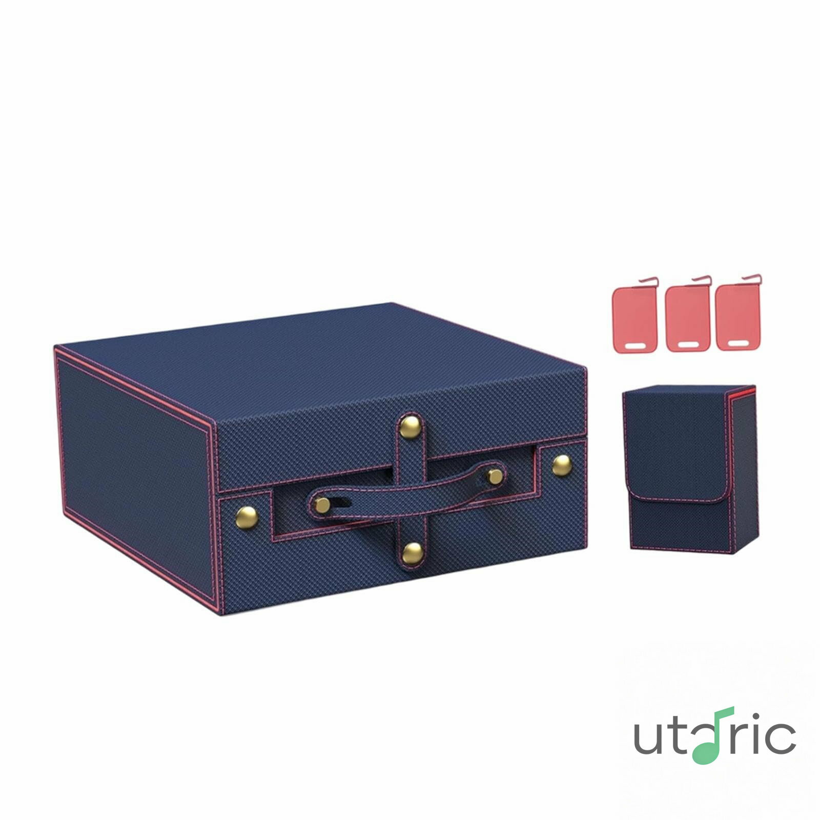 カード収納ボックス グレード別カード収納ボックス カードコレクション用 大容量ホルダーオーガナイザー BGS 野球カード PSA用 ブラックグレー