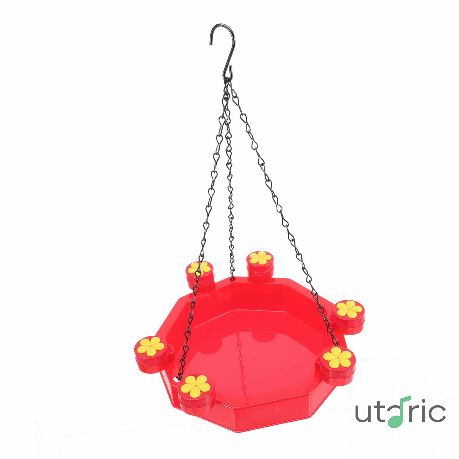 Rakuten - 鳥の餌箱用品 フィーダー あい ハチドリ 単純 摂食 大きい ぶら下げ バルコニーの鳥の餌箱 外の鳥の餌箱 庭の鳥のコンテナ 鳩の餌箱トレイ 鳥の餌付け装置 鳥の給餌トレイ