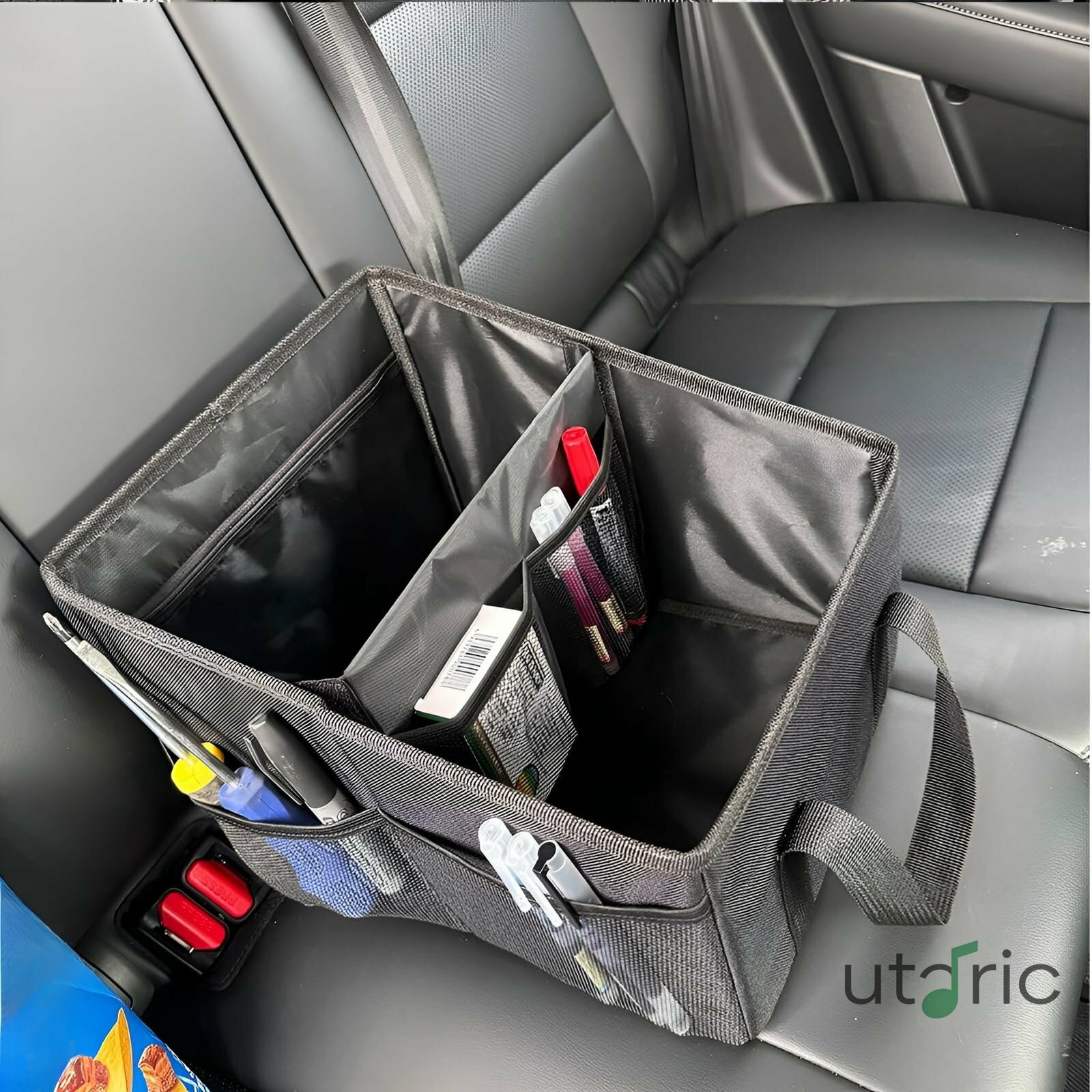 【車内整理の救世主】車用収納ボックス 大容量 折りたたみ式 トランク/後部座席/助手席用 小物入れ マルチコンパートメント 自動車用 収納ポケット 小物整理 荷物置き 車用シートバックポケット 取付簡単(3.0)