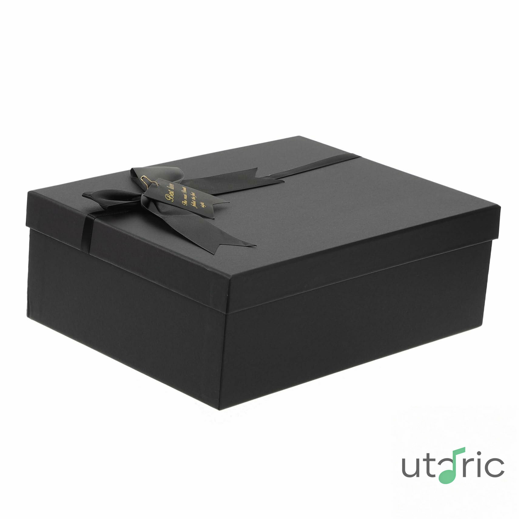 黒の ボックス 付属品入り プレゼント用 化粧品用 包装ボックス お祝い事や卒業式に 軽量収納しやすい 多目的デザイン