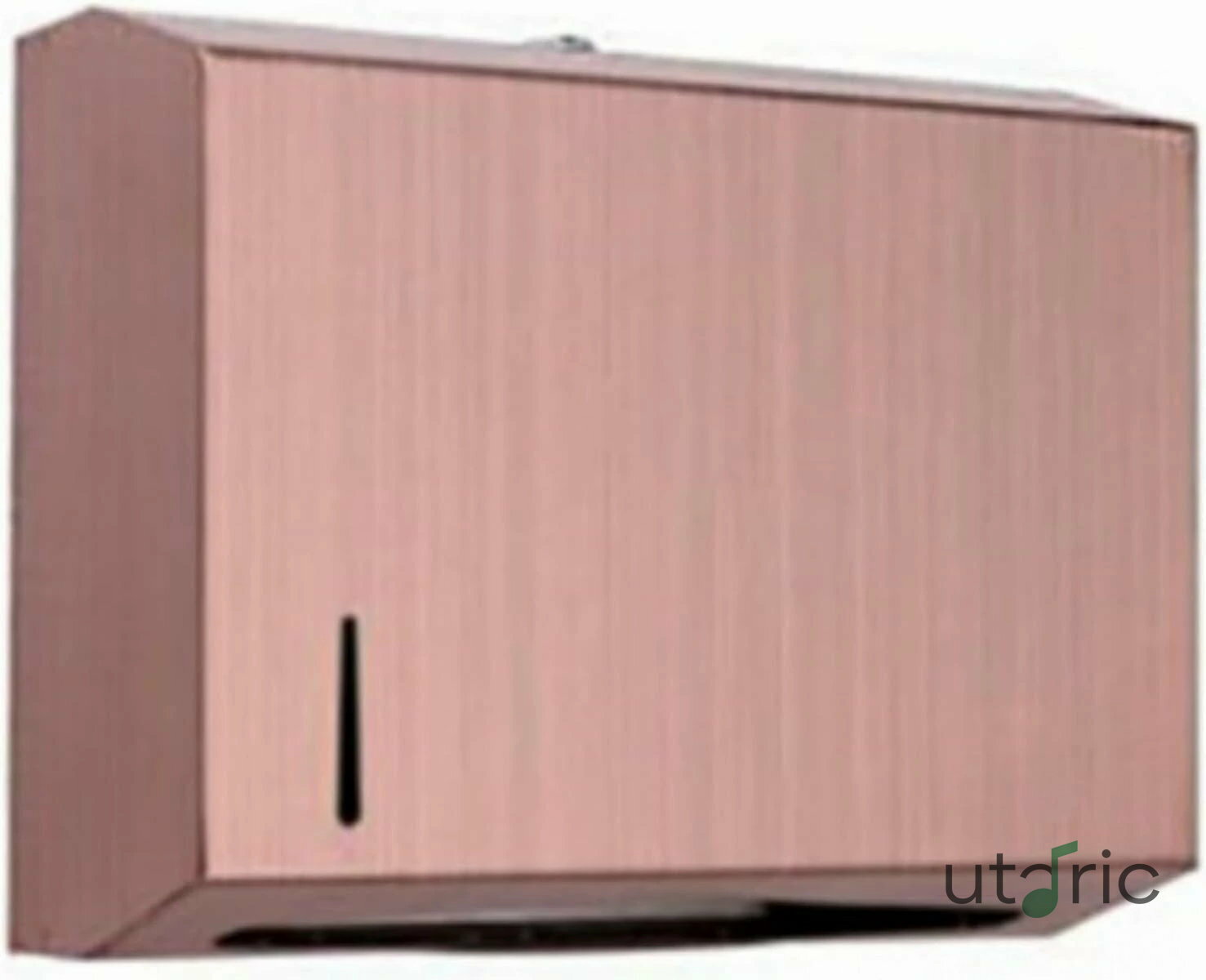 ペーパータオルディスペンサー アンティーク真鍮 トイレットペーパーホルダー 三つ折りタオルホルダー 壁掛け式ナプキンディスペンサー ステンレススチール ハンドタオルボックス トイレットティッシュボックス 引き出し式ハンドタオルホルダー