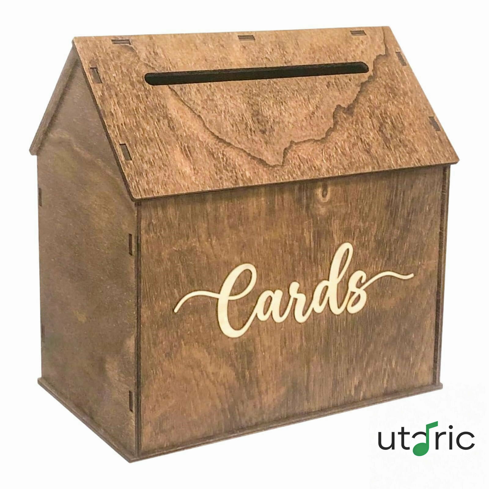 ウェディングカードボックス 封筒ボックス セレモニー収納 卒業式 イベント 婚約 装飾ギフト 素朴