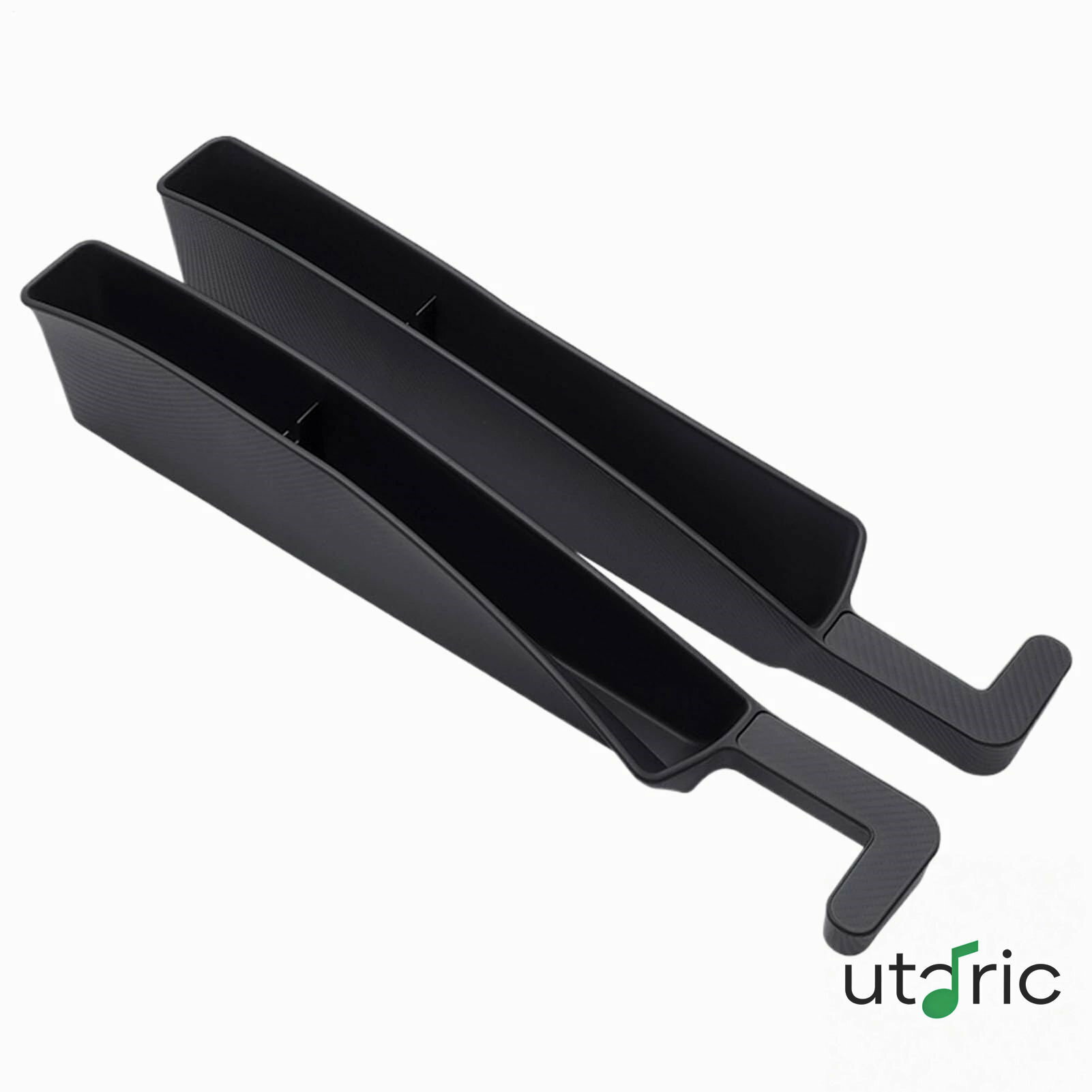 カーサイドシートギャップフィラー、カーシートギャップフィラーオーガナイザー - オートシート隙間オーガナイザー - 2台の車両隙間ブロッカーのセット、電話キー用のスリットストレージボックス